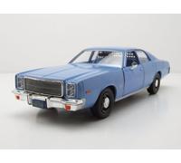 Plymouth Fury 1977 Blu Christine Detective Junkins Modellino 1:24 Greenlight