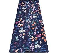 Plyopic Tappetino da Yoga | Antiscivolo Tappetino/Asciugamano. Naturale e Ecologico | Ideale per Yoga, Pilates, Esercizi, Fitness, Hot o Bikram Fiori Selvatici