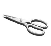 Plys Forbici da Cucina Acciaio Inox: Argento Trinciapollo Professionale Forbici Acciaio Attrezzi