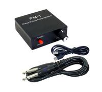 PM-1 Piezo Pickup Preamplificatore per Strumento Musicale Chitarra Grande Violino Piezo Pickup Amplificatore HiFi Amplificatore per Cuffie