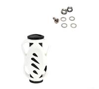 PM Modified Reel Handle Grip Pillola per DAIWA Per S Per SerieFor S BaitcaFor Sting e Per ReelFor S CNC Alluminio Leggero Affidabile Fit (1 set balck)