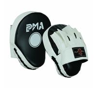 Pma Deluxe Vinile Curvo Focus Pastiglie B/W Guanti Boxe Mma Bersaglio Gancio E