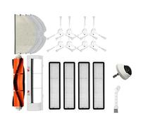 Pmandgk 20PCS per D9 Accessori Aspirapolvere Principale Laterale Mops Panni Ricambio Sostituibile