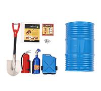 Pmandgk 5 Pezzi 1/10 Rc Strisciatore Simulazione Accessori Parti Modello Per Assiale Scx10 Trx4 Rc Parti Giocattoli Per Bambini (Blu)