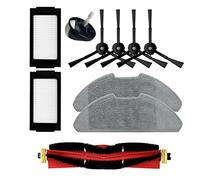 Pmandgk Accessori in plastica Spazzole laterali Filtro HEPA per aspirapolvere robot MJSTS1