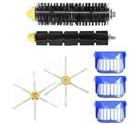 Pmandgk Centro Rullo Laterale Spazzola Filtro Hepa per 600 Serie 605 606 616 620 650 655 660 676 Robot Aspirapolvere