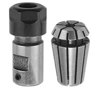 Pmandgk Er11 Set di pinze, 15 pezzi Er11 1-7 mm molla mandrino Collet con Er11 5 mm Rod Holder Collet Fresatura Tornio Tool Set per la tenuta di