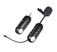 Pmandgk Microfono senza fili Clip-on Collare Cravatta Microfono Telefono Cellulare Microfono Microfono per La Registrazione Macchina Fotografica