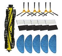 Pmandgk Parti di ricambio Filtro Laterale Mop Roller Brush per Exvac660 Robot Aspirapolvere Accessori Kit di Ricambio