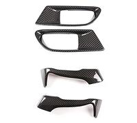 Pmandgk PER BRZ 86 2012-2020 ABS Maniglia per porta interna in fibra di carbonio ABS