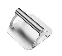 Pmandgk Peso bistecca 'acciaio inossidabile cucina/stampa pancetta con la maniglia, hamburger del commerciale stampa griglia pesante