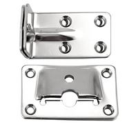 Pmandgk Set di 2 supporti da tavolo in acciaio , rimovibili, multiuso, per accessori per la casa