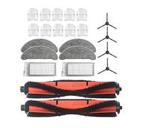 Pmandgk Spazzole Laterali Rotolanti Filtro HEPA Mops Panni Sacchetti di Polvere per EVE Robot Vacuum Parts