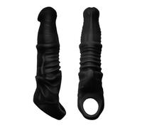PMBNCF 24cm Guaina for pene Dildo a forma di cavallo Guaina for pene con anello for testicoli, polsini for pene Monster Horse for estensione del pene e ingrandimento del pene Guaina for pene Giocattol