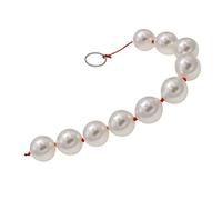 PMBNCF BDSM 9 Misure Perle Anali Catena Anale Perle Anali Punto G Plug Anale Giocattoli Sessuali Anali Vaginali for Donne Uomini e Gay(10 Perlen)