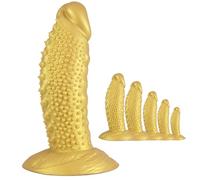 PMBNCF Dildo enorme in silicone, dildo mostruoso, dildo anale, plug anale con ventosa, pene spesso, grande dildo anale, giocattoli sessuali for donne e uomini(L)