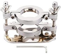 PMBNCF SM in acciaio inox scroto testicolo peso palla barella spremiagrumi regolabile bondage testicolo pressa anello for il pene anello for testicolo SM barella testicolo stecca giocattoli sessuali f