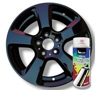 PMColours Flip-Flop Vernice Effetto Multicolore Camaleonte LAVA, Spray 400 ml (nero-rosso-giallo)