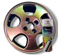 PMColours Flip-Flop Vernice Effetto Multicolore Camaleonte OLD TIME, Spray 400 ml (bronzo-verde)