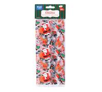 PME 20 Sacchetti di plastica per Dolcetti di Natale, Laboratorio di Babbo Natale