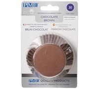 PME BC770 Pirottini per Cupcake e Muffin, Alluminio, Multicolore, 7x7x3.8 cm, 30 unità