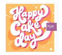 PME Biglietto di auguri Happy Cake Day