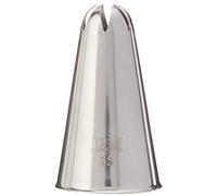 PME Bocchetta Decorativa, Acciaio Inossidabile, Argento, 2 x 2 x 3.5 cm