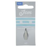 PME Bocchetta Decorativa, Acciaio Inossidabile, Argento