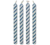 PME CA033 Candeline per Torte, Cera, Blu, 6 cm (Confezione da 5)