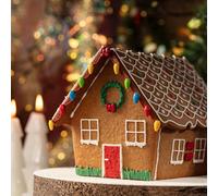 PME Cake Set Decorazione Casa di Pan di Zenzero di Natale | Ghiaccia, Confettini, Confetti, Fiocchi e Campanelle (115g)