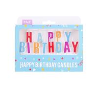 PME - Candele di Compleanno - Happy Birthday, Confezione da 13