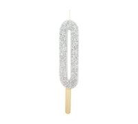 PME Candelina Glitterata Argento - N.0