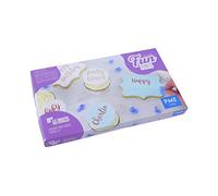 PME Collection 1 Fun Fonts-Set di stampaggio per Cupcake e Biscotti, Collezione 1