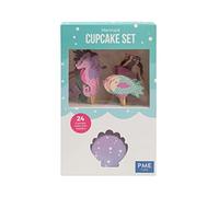 PME CUT30 Set per Cupcake - Mermaid, 24 Pezzi