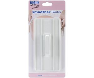 PME ES70 Spatola Rettangolare per Lisciare Il Fondente, Bianco, Medium