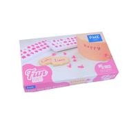 PME Fun Fonts - Alfabeto con Lettere Maiuscole e Minuscole per Cake Design, Set di 52 Pezzi, Collezione 3