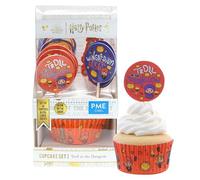 PME Harry Potter Set 24 Pirottini & Decorazioni per Cupcake, Trolls delle Segrete