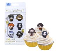 PME Harry Potter Set 6 Decorazioni di Zucchero edibili per cupcakes, Personaggi