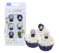PME Harry Potter Topper Commestibili per Cupcake Arti Oscure - Set da 6