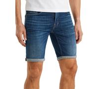 Pme Legend Jeans Corti Da Uomo NIGHTFLIGHT - Regular Fit - Blu - Grigio Stretch