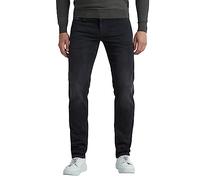 PME Legend Jeans da uomo NIGHTFLIGHT - Regular Fit - Nero - Real Black Denim, Real Black Denim Rbd, 38W x 36L