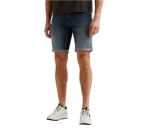 PME Legend Pantaloncini in denim elasticizzato, Mub Mid Used Blue, 38W