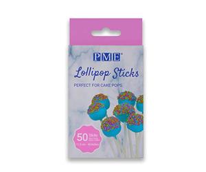 PME LS171 Bastoncini per Lollipop e Cake Pops, Plastica, Trasparente, 0.3 x 0.3 x 11.5 cm, 50 unità