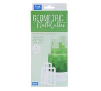 PME - Multicutter Geometrici per Cake Design - Quadrati, Confezione da 3