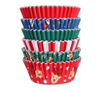 PME Natalizi Pirottini rivestiti in Alluminio - Mix Babbo Natale (100 unità)