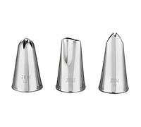 PME NZ1003 Jem - Set di ugelli per piccoli fiori, 3 pezzi, in acciaio INOX