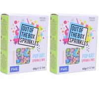 PME - Out the Box Sprinkle Mix - Pop Art 60g (Confezione da 2)