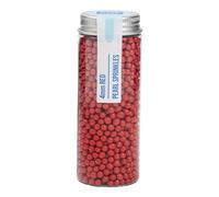 PME Perle commestibili 4 mm - Rosso (74 g / 2,61 oz)