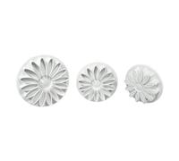 PME Plunger Cutters Veined Sunflower Daisy and Gerbera 3Pack