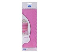 PME - Raschietto laterale per decorazione torte a costine, 25,4 cm, trasparente